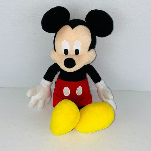 Disney Parks Authentic Merchandise Mickey Mouse Character Plush Stuffed Animal - Picture 1 of 7
